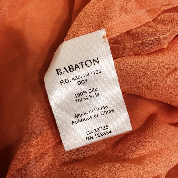 ARITZIA BABATON Ainsley Silk Blouse - Picture 5 of 6